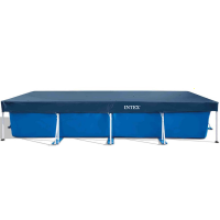 B&acirc;che de protection Frame rectangulaire Intex 28039