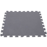 Dalle antid&eacute;rapante grise 50x50 cm 8pcs Intex 29084