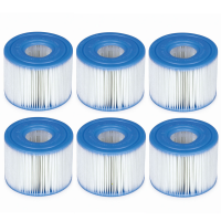 Cartouche filtre mod&egrave;le &quot;S1&quot; 6 pi&egrave;ces Intex 29011