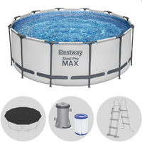 Bestway Steel Pro Max 56420 - Ø366x122 cm - Piscine ronde