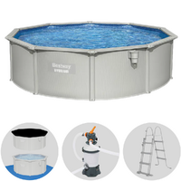 Bestway Hydrium 56384 - &Oslash;460x120 cm - Piscine ronde