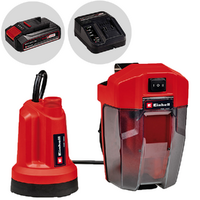 Einhell GE-SP 18 LL Li - Pompe immergée pour eaux claires - 18V 2,5 Ah et chargeur