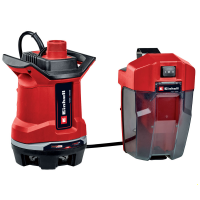 Einhell GE-DP 18/25 - Pompe immerg&eacute;e pour eaux charg&eacute;es - SANS BATTERIE NI CHARGEUR DE BATTERIE