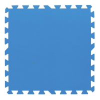 Dalle anti-dérapante bleue 50x50 cm 9 pièces Bestway 58220