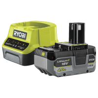 Batterie RYOBI Lithium+ 18V 4Ah + Chargeur de batterie