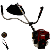 EuroMech HO 35 C - D&eacute;broussailleuse &agrave; essence 4 temps avec poign&eacute;e - Moteur Honda GX35