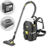 Karcher PRO BVL 3/1 Bp -  Aspirateur dorsal professionnel &agrave; batterie  - 36V - 6Ah