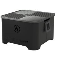 Linea VZ Happy Nero - Barbecue &agrave; pellets portable