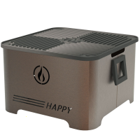 Linea VZ Happy Corten - Barbecue &agrave; pellets portable