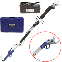 BullMach ARTEMIS 45 Pro - Sécateur électrique de taille sur perche - 150/210 cm - Diamètre de coupe 45 mm