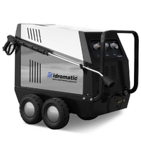 Idromatic Astra 150.15 - Nettoyeur haute pression à eau chaude professionnel - triphasé - 150 bar - 900 l/h