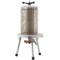 Premium Line Misurina - Pressoir &agrave; fruits hydraulique - Cuve INOX - 20 L