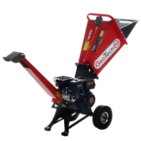 GeoTech-Pro PCS 50 L - Broyeur de branches thermique  - Moteur Loncin 6.5 HP