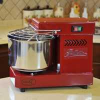 Pétrin à spirale électrique - Famag Grilletta IM 5 Color - Rouge 5 kg - 8 L