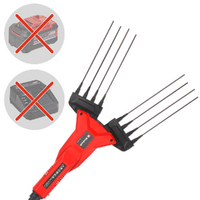 Einhell GE-FS 18/53 - Peigne vibreur &eacute;lectrique 220/310 &agrave; batterie au lithium 18V 5.2Ah - Perche t&eacute;lescopique en aluminium - SANS BATTERIE NI CHARGEUR