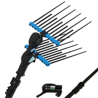 Campagnola alice STAR ECO - Perche en carbone de 150-220 cm - Peigne vibreur &eacute;lectrique