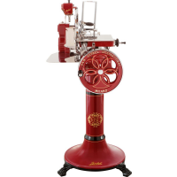 Berkel B114 - Trancheuse &agrave; volant avec pi&eacute;destal - Lame en acier au chrome de 320 mm - Rouge