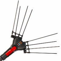 Blue Bird Egeo 23-50 AT - Peigne vibreur &agrave; batterie - 12 V - Perche t&eacute;lescopique 220 - 310  cm