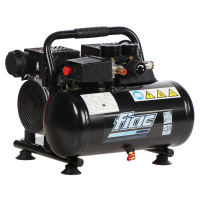 Fiac SUPERSILENT 6/1 - Compresseur d'air &eacute;lectrique compact portatif 1 CV - 6 L