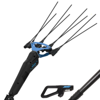 Campagnola Master - Perche en carbone et aluminium 150-220 cm - Peigne vibreur &eacute;lectrique &agrave; batterie