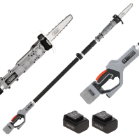 Volpi KVS7000P - perche &eacute;lagueuse &agrave; batterie sur perche t&eacute;lescopique - 2x 21.6V 4.0Ah