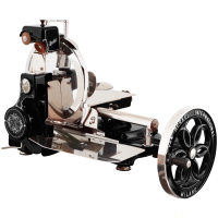 Berkel B114 Noire - Trancheuse &agrave; volant - Lame en acier chrom&eacute; de 320 mm