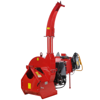 GeoTech-Pro WS102RS - Broyeur de branches &agrave; tracteur - Avec rouleaux d'entra&icirc;nement &agrave; commande hydraulique