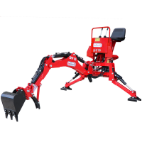 GeoTech Pro BHF 95 - Pelle r&eacute;tro pour tracteur fixe