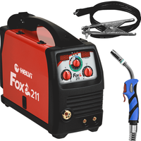 Helvi Fox 211 Digitale - Poste &agrave; souder inverter &agrave; fil - MIG-MMA-TIG - GAZ/NO GAZ