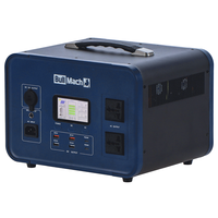 BullMach Elektron 2000 - Power Station Portable - 2000 W/1536 Wh 3.2 V