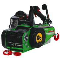Docma VF150 Automatic - Treuil forestier moteur Solo HP50E-A -  C&acirc;ble &Oslash; 5mm de 80m