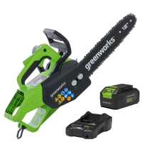 Greenworks GD48TCS - Tron&ccedil;onneuse &agrave; batterie - Guide 30 cm - 48V 2Ah