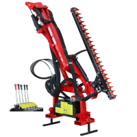 GeoTech-Pro THT 160 - Taille-haie pour tracteur avec d&eacute;port lat&eacute;ral