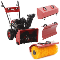 GeoTech SS 680 WEL EVO - Fraise &agrave; neige thermique avec d&eacute;marrage &eacute;lectrique - Multifonction - Loncin H200