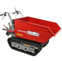 GeotechPro GeoPorter 630D - Brouette &agrave; moteur sur chenilles - Benne dumper 600Kg