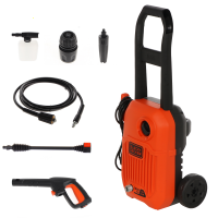 Black &amp; Decker BEPW1300-QS - Nettoyeur haute pression &eacute;lectrique &agrave; eau froide compact - 110 bar max