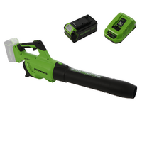 Greenworks GD40AB - Souffleur axial à batterie - 4 Ah 40 V