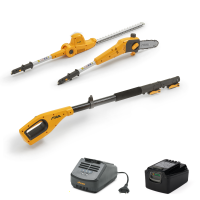 Stiga MT 100e Kit - &Eacute;lagueuse/Taille-haie sur perche de rallonge - 20V/4Ah