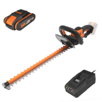 Worx WG264E - Taille-haie &agrave; batterie - 20V/2Ah - Lame de 56 cm