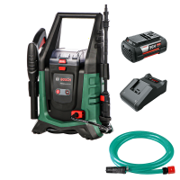 BOSCH UniversalAquatak 36V-100 - Nettoyeur haute pression &agrave; batterie - 67 Bars + Tuyau auto-amor&ccedil;ant - 36V 4Ah