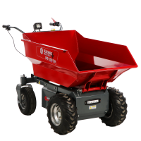 Blue Bird WB 500EH - Brouette &agrave; batterie - 48 V 32 Ah - Benne dumper avec basculement hydraulique