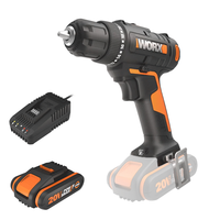 Worx WX100 - Perceuse visseuse &agrave; batterie - 20V/2Ah