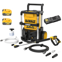 DeWalt DCMPW1600N-XJ - Nettoyeur haute pression &agrave; batterie - 110 bars - 5.5 l/min - 2x 18V 5Ah
