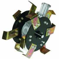 Kit Bineuse pour débroussailleuses à moteur Kawasaki et Honda perche Ø 27 mm