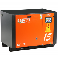 Italyco KV 15 Premium - Compresseur rotatif &agrave; vis - Pression max 10 bar