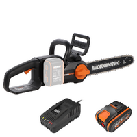 Worx Nitro WG350E - Tron&ccedil;onneuse &agrave; batterie - Barre 30 cm - 20V/4Ah
