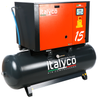 Italyco KV 15/500 Premium - Compresseur rotatif &agrave; vis - Pression max 10 bars