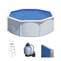 Gre Fidji Ronde &Oslash;300 x 120 cm - Piscine hors sol en acier