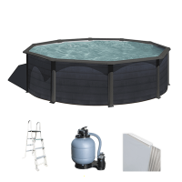 Gre Kea Ronde &Oslash;460 x 120 cm - Piscine hors-sol en acier