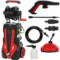 GeoTech Jetty 165 - Nettoyeur haute pression + Kit patio et d&eacute;boucheur - 165 bar - 450 l/h